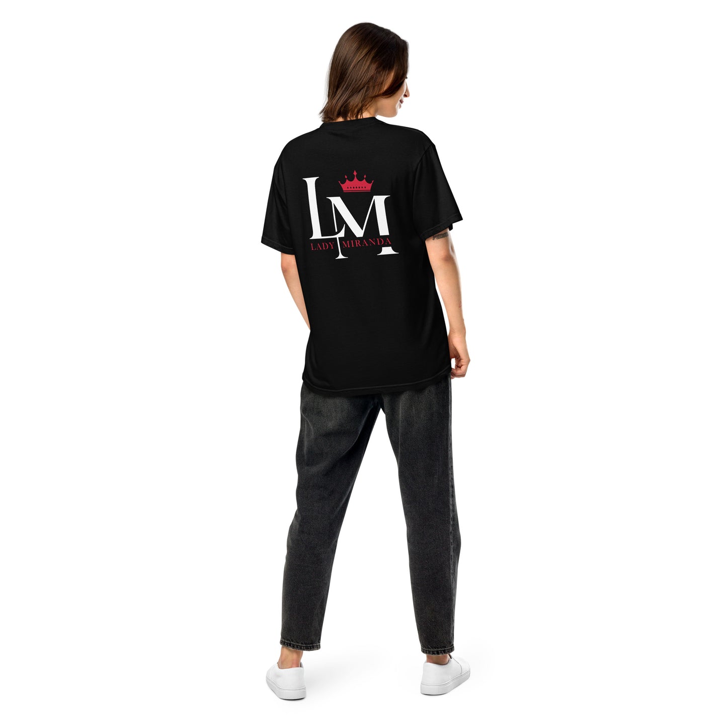 Lady Miranda: Unisex garment-dyed heavyweight t-shirt