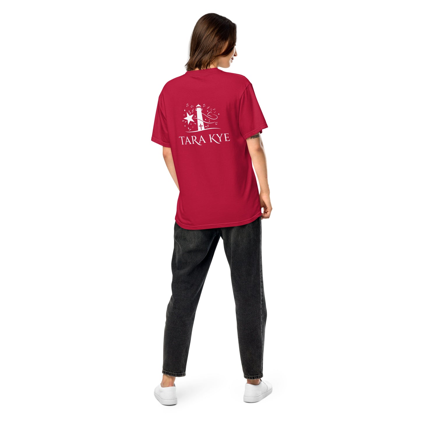 Tara Kye: Unisex garment-dyed heavyweight t-shirt