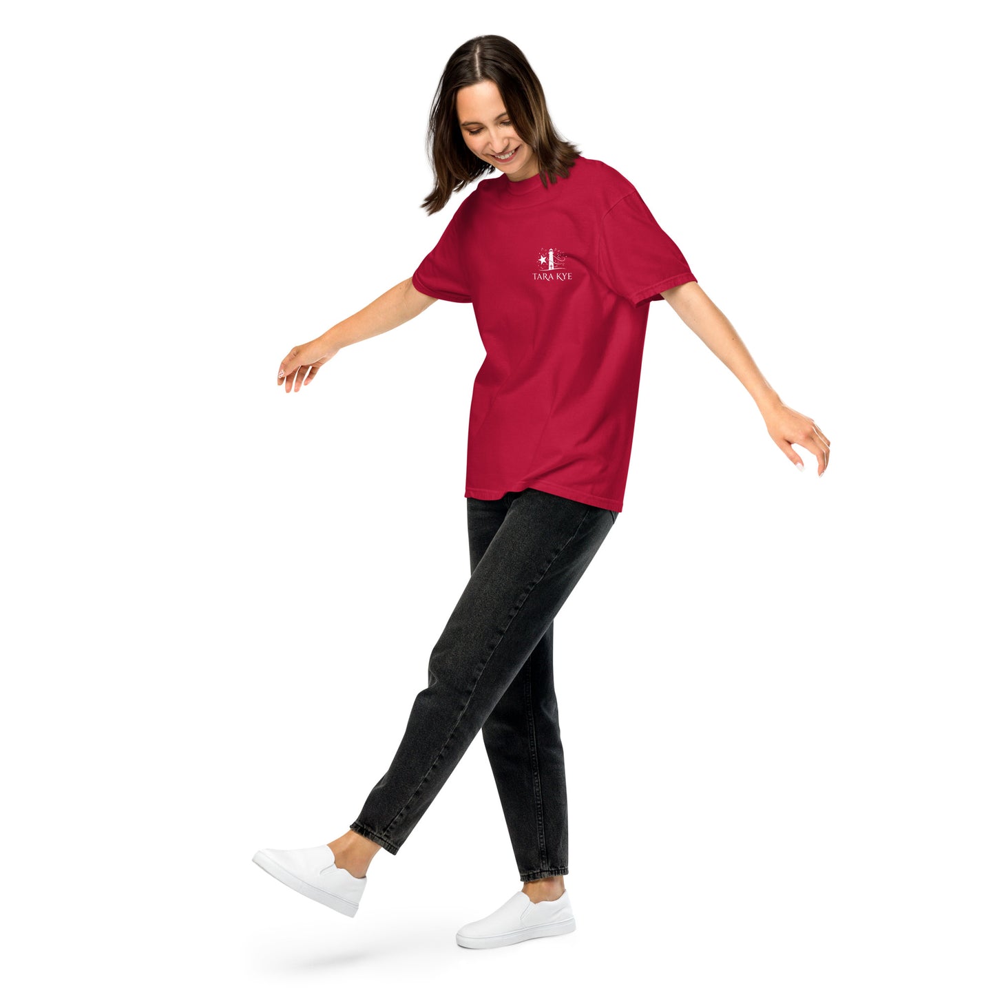 Tara Kye: Unisex garment-dyed heavyweight t-shirt